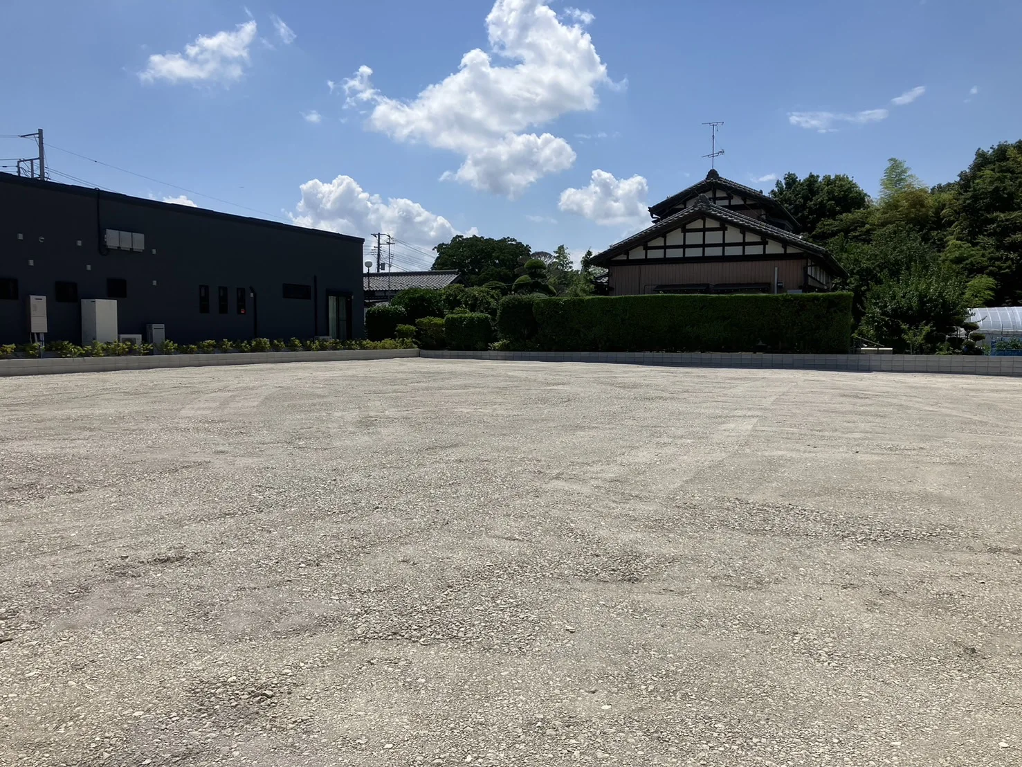 我孫子市｜店舗敷地・草刈り作業の施工写真 4