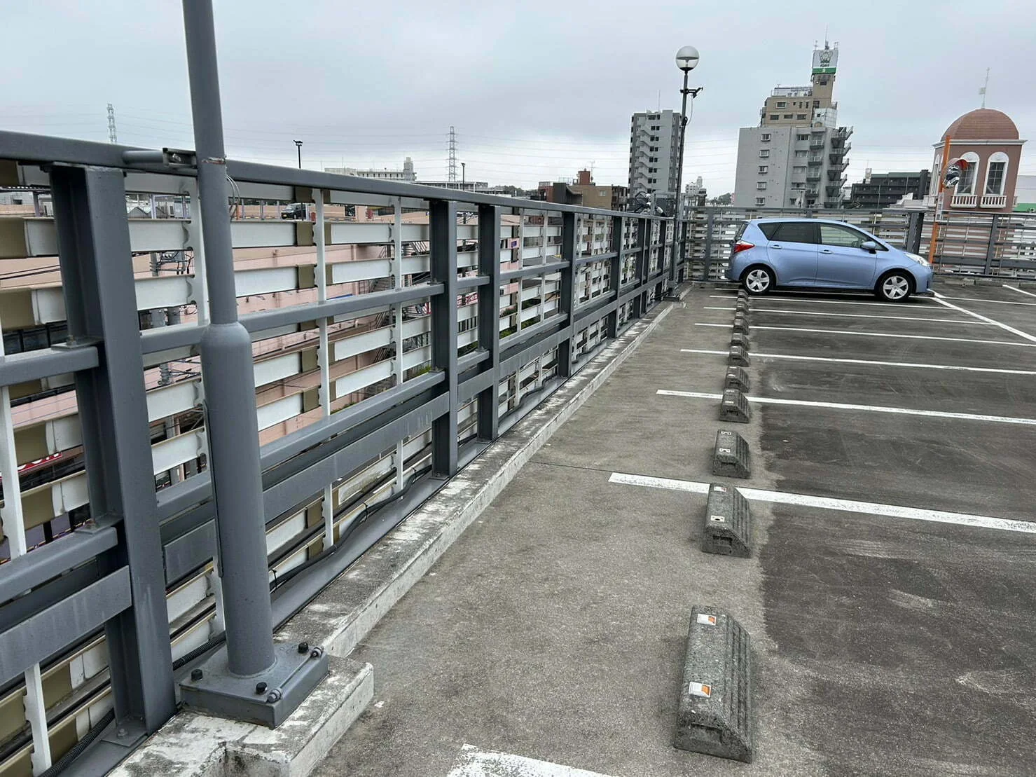 立体駐車場｜高圧洗浄・ポリッシャーの施工写真 6