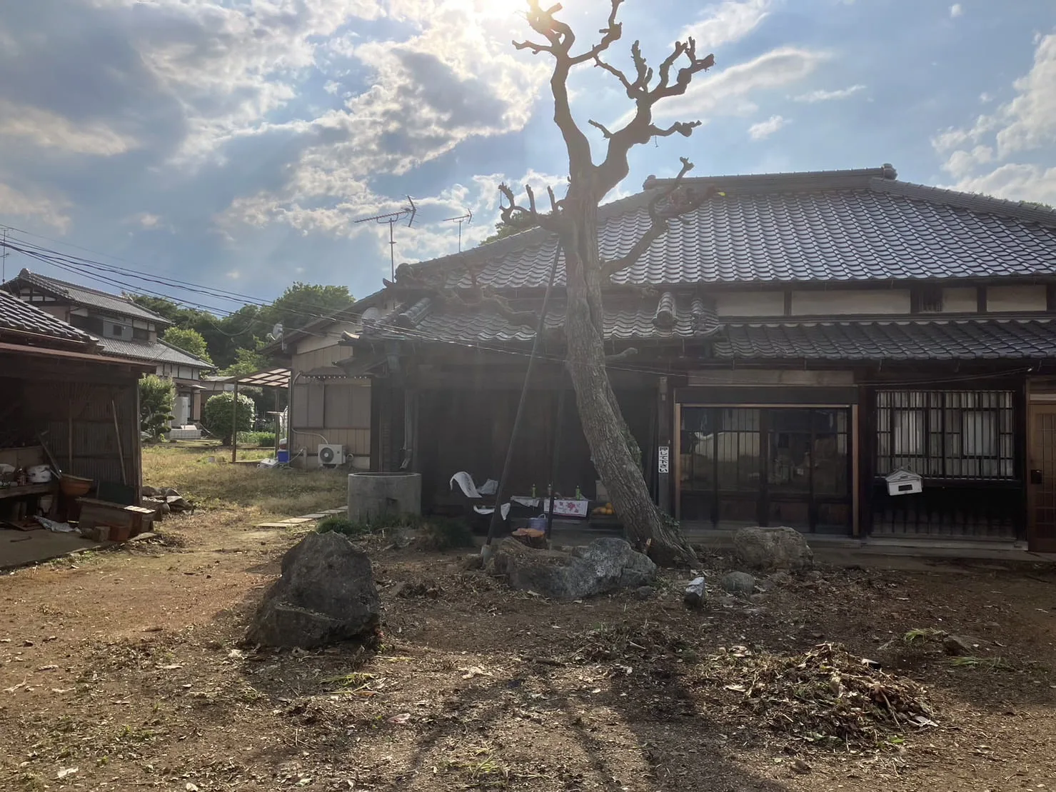 我孫子市｜草刈り・伐採・剪定の施工写真 4