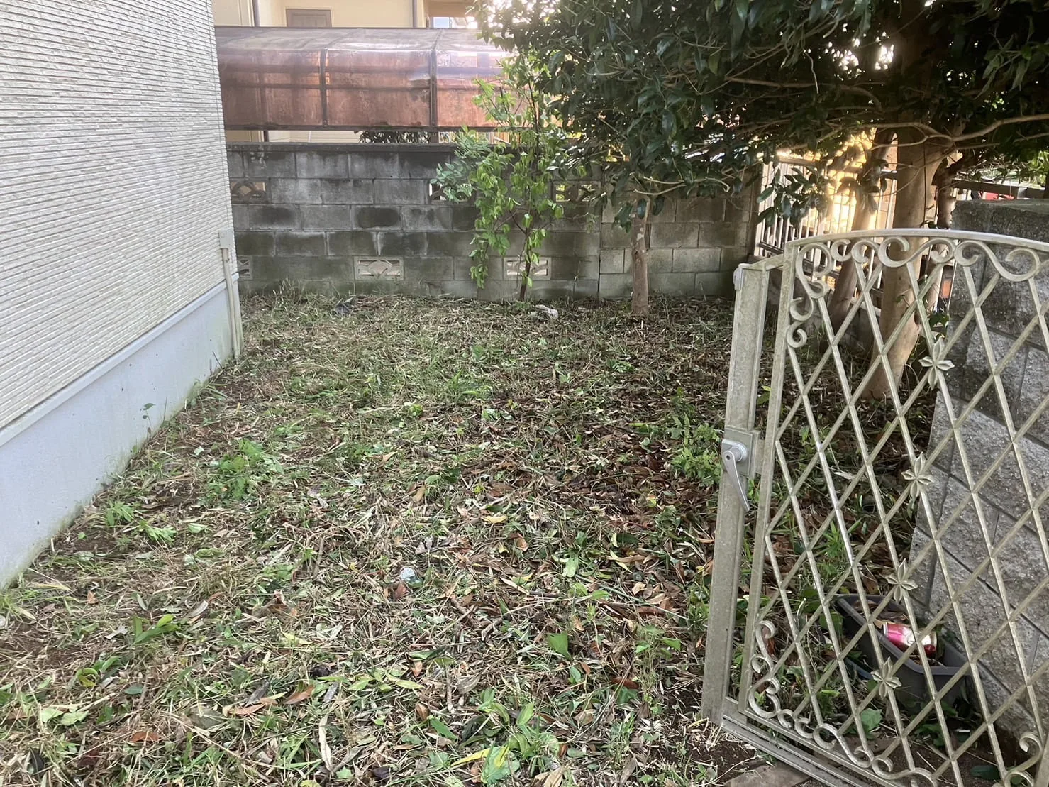 富里市｜草刈り・伐採の施工写真 4